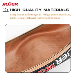 JILUER MTB Bicycle Tire 26x1.95 27.5x2.1 27.5x2.2 29x2.2-INCH MTB Bike Off-road Downhill Tire 60 TPI Yellow Bike Tire