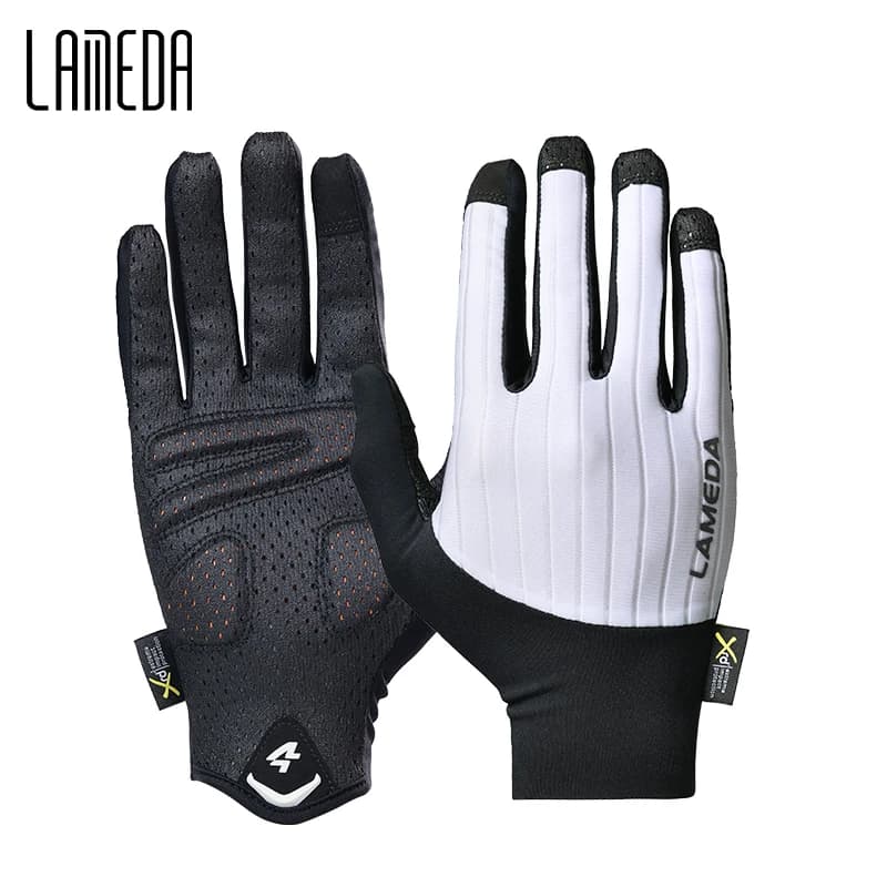 LAMEDA Professional MTB Cycling Gloves Spring Bicycle Gloves Touchscreen Shock Gel Pad Full Finger Road Bike Gloves Accessories