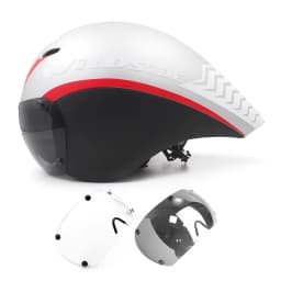Wildside Aero TT Road Bicycle Helmet Racing Cycling Sports Triathlon TT Ultralight Bike Safety Helmet Goggles Bike accessories
