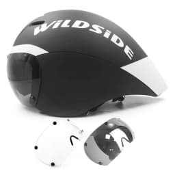 Wildside Aero TT Road Bicycle Helmet Racing Cycling Sports Triathlon TT Ultralight Bike Safety Helmet Goggles Bike accessories