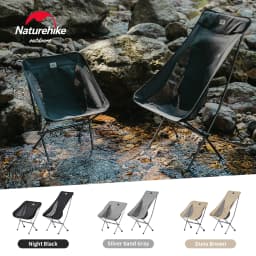 Naturehike L04 Camping Moon Chair Folding Lightweight Garden Chair Waterproof Durable Outdoor Fishing Picnic Travel Relax Chair