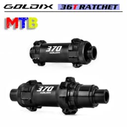 GOLDIX M370 MTB Hub Ratchet 36T 28 Hole Center Lock Disc Brake Straight Pull MTB Hub Thru/QR 148mm 141mm for SHIMANO SRAM