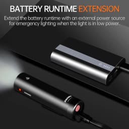 RAVEMEN CR1000 Bike Head Light Rechargeable 4000mAH Remote Bicycle Front Lamp Anti-Glare T-Shaped With AUB01 Upside-down Mount