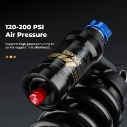 BOLANY Mountain Bike Rear Absorber 550lbs Spring Suspension Motorcycle Shock DH MTB Bicycle Rear Shock 190/210/230/240/250/265mm