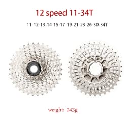 SUNSHINE ultralight Road flywheel 11 12 speed 11-28 32 34 36T colorful Hollow out bicycle cassette HG gear for Shimano