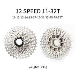 SUNSHINE ultralight Road flywheel 11 12 speed 11-28 32 34 36T colorful Hollow out bicycle cassette HG gear for Shimano
