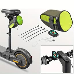 Bicycle Bike E Scooter Turn Signal Light Tail Bag with Brake Sync Night Riding Safety Saddle Bag Wireless Remote Control