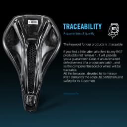RYET Carbon Saddle MTB Gravel Road Bike 175g 3D Printed Seat 7x9mm Cycling Cushion 143/155MM For Racing Bicycle Seating Parts