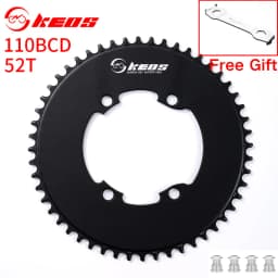 KEOS 110 BCD Chainring Chainwheel for R7000/R8000/R9100 Road Bike Chainring 44T 46T 48T 50T 52T 54T 56T