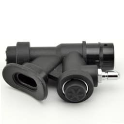 2026 New Summer Durable Power BCD Standard 1 inch Inflator Buoyancy Compensator Scuba Diving BCD 45-Degree Oral Power Inflator