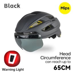 Taillight Helmet Bicycle Men's Bike Accessories XXL 61-65cm Women Helmets Man MIPS Road Cycling Cap Classic Goggles Half-Helmet