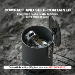Fire-Maple Petrel Quickboil Pro System Ultralight Cooking System Portable Lightweight Outdoor Backpacking Gas Stove for Camping
