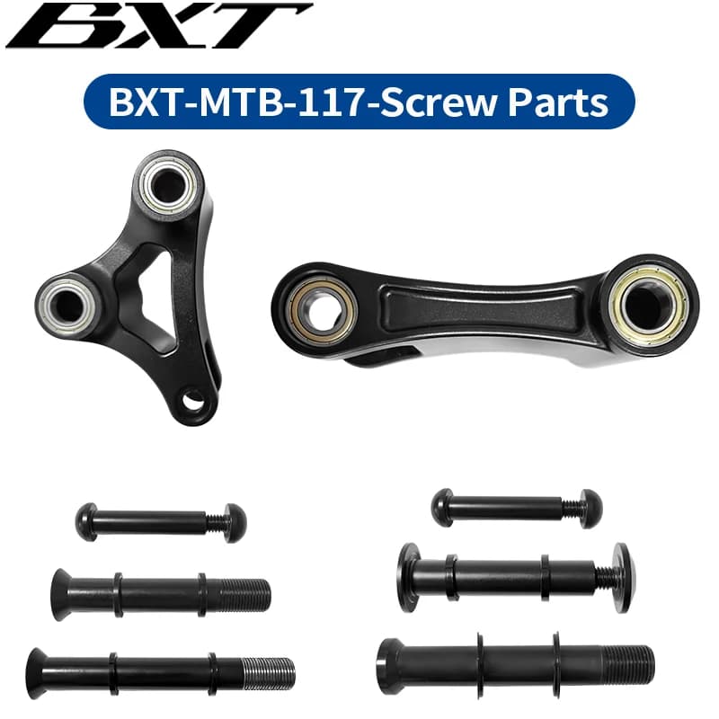 BXT Frame Parts Carbon Full Suspension Bike Frame Rear Shock Connector Screw Set Only Fit for Frame Model BXT-MTB-117
