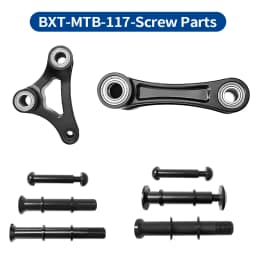 BXT Frame Parts Carbon Full Suspension Bike Frame Rear Shock Connector Screw Set Only Fit for Frame Model BXT-MTB-117