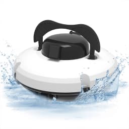 Fully Automatic Pool Cleaning Robot Wireless Smart Pool Robot Underwater Vacuum Cleaner for Flat Ground Pools