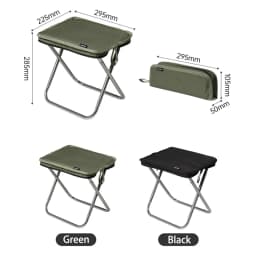 Naturehike Compact Folding Stool 7075 Aluminum Alloy Outdoor Portable Barbecue Fishing Collapsible Chair Camping Hiking Stool