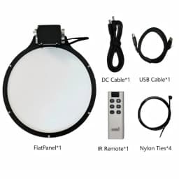 GEMINI 300/330mm deep space Astrophotography Carbon Fibre lightweight automatic Flat Panel for astronomical telescope ASCOM/NINA