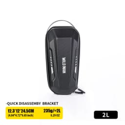 WILD MAN MTB Front Bicycle Bag – EVA Hard Shell Large Capacity Storage Pouch | PU+EVA/TPU+Polyester | Waterproof Zipper