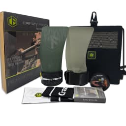 Full Hand Grips Protector Without Magnesium Lightweight Adaptability for Sport Cross Gym Training Glove Endurance Comfort