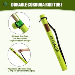 Maximumcatch Ultralite-X Fly Rod 1/2/3WT 6'0''/6'6''/7'6'' MOD-Fast Action Lightweight Small Stream Trout Streamer Fishing Rod