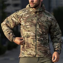 Mens Winter Warm Padded Jackets Lightweight Hooded Tactical Cotton Coat Male Outdoor Waterproof Windproof Thermal Hiking Jackets