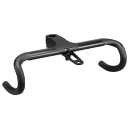 Road Bike Full Carbon Fiber -10° Integrated Cockpit OD2 Handlebar Bicycle Bent Drop Bar Racing Internal Cable Hidden Handlebar