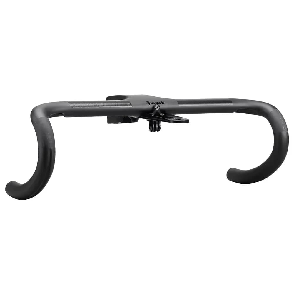 Road Bike Full Carbon Fiber -10° Integrated Cockpit OD2 Handlebar Bicycle Bent Drop Bar Racing Internal Cable Hidden Handlebar