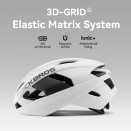 ROCKBROS Carbon Fiber Bicycle Helmet Composite Safe Cycling Helmet Men Women Intergrally-Molded High-Density Foaming Bike Helmet