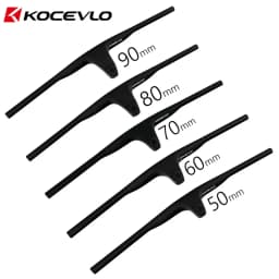 KOCEVLO MTB CARBON Handlebar Negative 17° 50-90MM For Efficient Integrated Handlebar For MTB (XC, Marathon)  740MM