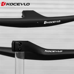 KOCEVLO MTB CARBON Handlebar Negative 17° 50-90MM For Efficient Integrated Handlebar For MTB (XC, Marathon)  740MM