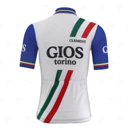 GIOS TEAM Retro Classic Cycling Jerseys Set Racing Bicycle Summer Short Sleeve Clothing Kit Maillot Ropa Ciclismo