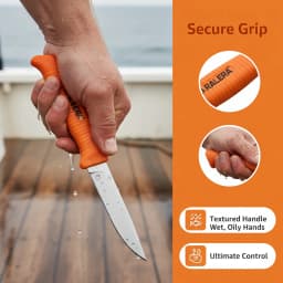 Fishing Gear Heavy-Duty Fish Gripper Extended Fishing Pliers Hook Remover Fish Knife Is a Must-Have for Fishing Enthusiasts