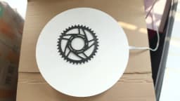 GUSTAVO Electric Bike Chain Wheel Chainring Blade for BAFANG BBS01 BBS02 Mid Drive Motor Sprocket 36/38/40/42/44/46/48/52T