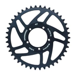 GUSTAVO Electric Bike Chain Wheel Chainring Blade for BAFANG BBS01 BBS02 Mid Drive Motor Sprocket 36/38/40/42/44/46/48/52T