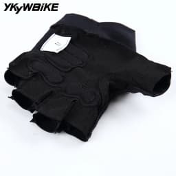 YKYWBIKE 60% off Bicycle Accessories Cycling Gloves Half Finger Summer Sports Shockproof MTB Bike Light Soft 자전거 장갑