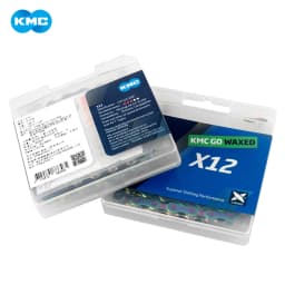 KMC Go Waxed X12 MTB Chain 12 Speed 126 Links Bicycle Current 12V Mountain Bike Chains 12S Aurora Blue Cycling Accessories