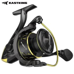 KastKing Sharky X Spinning Reel 18KG Max Drag 10+1 Stainless Bearings Lightweight Oversize Shaft for Saltwater & Freshwater