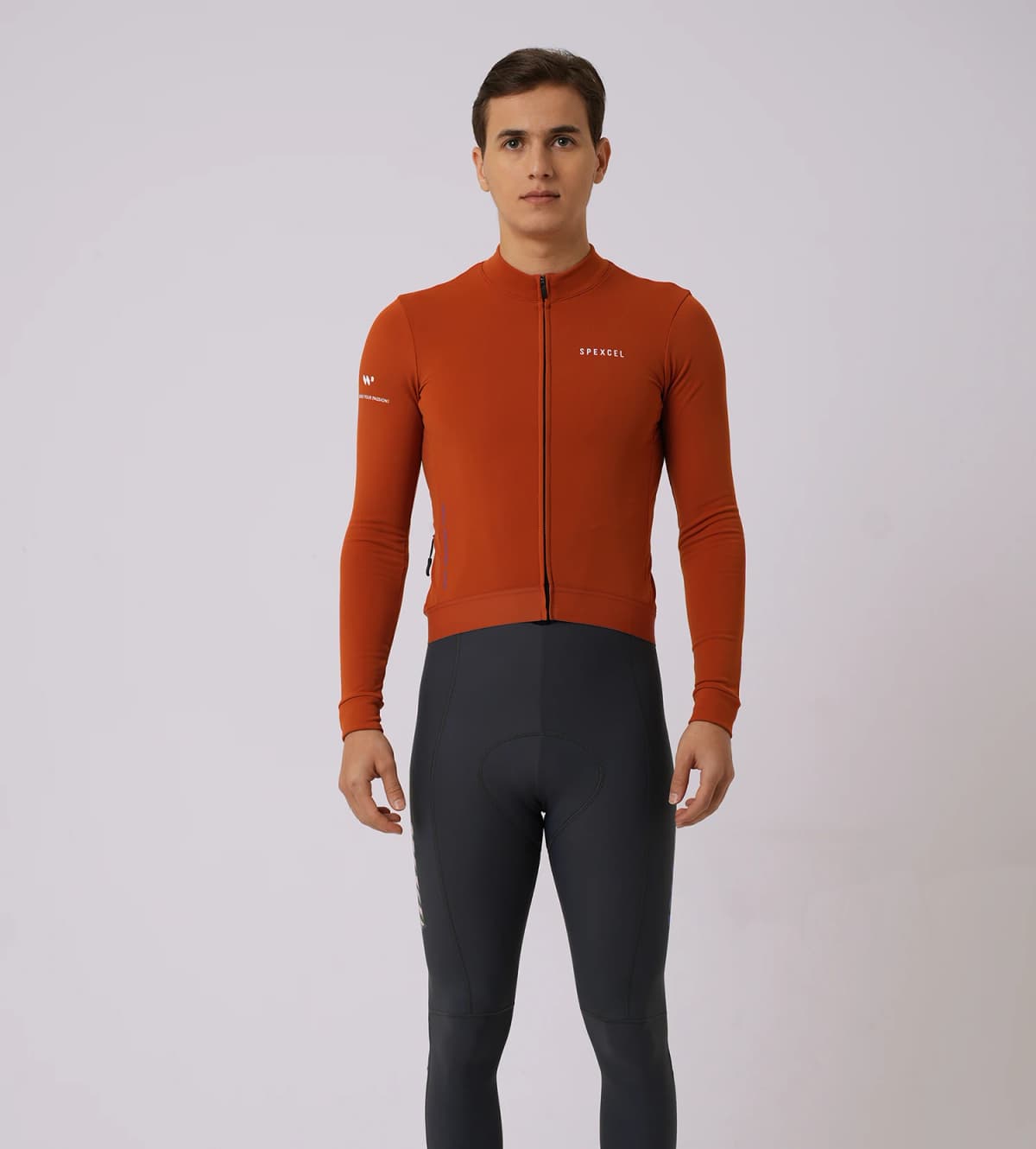 SPEXCEL SPC LAB New PRO Winter Thermal Fleece Cycling Jerseys Long sleeve Race Fit Nylon thermal fabric Warm and breathable man