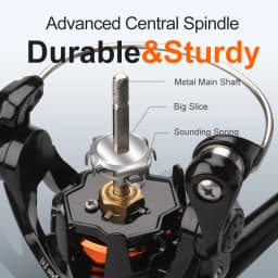 HASIDA Hot Sale Butterfly BFS Spinning Reel Compact Body High Strength Main Frame Long Casting Low Resistance Light Fishing Reel