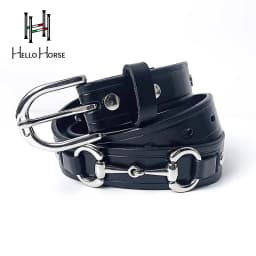 Hello Horse Equestrian Sports Belt Cowhide Belt Horse Riding Belt Casual Equestrian Belt Rider Equipment