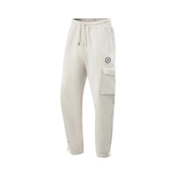 Li-Ning Men's Wade Pants WARM AT Winter Fleece Loose Fit 74%Cotton 26%Polyester LiNing Comfortable Trousers AKLV785