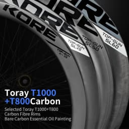 KORE Road Bicycle Wheelset 60T Titanium Ratchet Hub 38/45/50/60MM 700C T1000 Carbon Road 24H Pillar 2015 Road Racing Wheelset