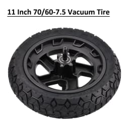 Original Front Wheel Assembly for Segway ZT3 Pro Electric Scooter 11 Inch 70/60-7.5 Vacuum Tire Wheels Hub Parts