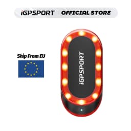 iGPSPORT SRmini Radar Tail Light Smart Rear Bike Light Brake Warning IPX7 Waterproof Cycling Taillight 7 Light Modes Tail Lamp