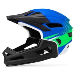 MTB Full Face Bicycle Helmet with Removable Chin Adults Mountain Bike Helmets for Men Women PC+EPS Protection XC Off-road Caps