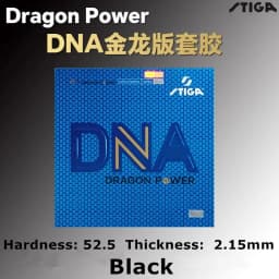 STIGA DNA DRAGON POWER Table Tennis Rubber Highly Sticky German Made Pips-in Original STIGA DNA DRAGON POWER Ping Pong Sponge