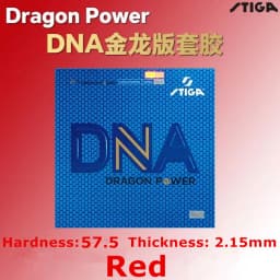 STIGA DNA DRAGON POWER Table Tennis Rubber Highly Sticky German Made Pips-in Original STIGA DNA DRAGON POWER Ping Pong Sponge