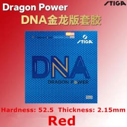 STIGA DNA DRAGON POWER Table Tennis Rubber Highly Sticky German Made Pips-in Original STIGA DNA DRAGON POWER Ping Pong Sponge