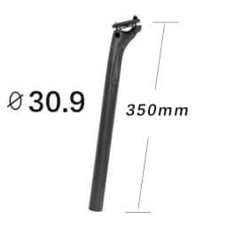 ELITAONE Offset 20mm MTB/Road Bike Seatpost 27.2/30.9/31.6mm Carbon Seat Post UD Bare Carbon