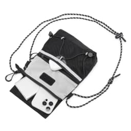 Li-Ning Unisex Running Messenger Bag 160*50*210mm Polyamide Adjustable Strap LiNing Men Women Sports Bags ABDV221